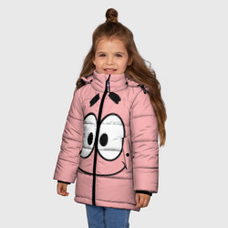 Зимняя куртка для девочек 3D Патрик Смайл - фото 2