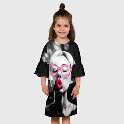 Детское платье 3D Девушка и пузыри - фото 2