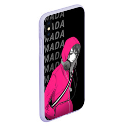 Чехол для iPhone XS Max матовый Akito Yamada - фото 2
