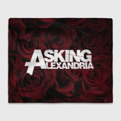 Плед 3D Asking Alexandria roses