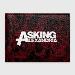 Обложка для студенческого билета Asking Alexandria roses