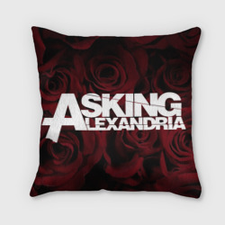 Подушка 3D Asking Alexandria roses