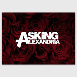 Поздравительная открытка Asking Alexandria roses