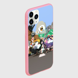Чехол для iPhone 11 Pro Max матовый Chicken Gun Skibidi: Гарибальди и Мурка - фото 2