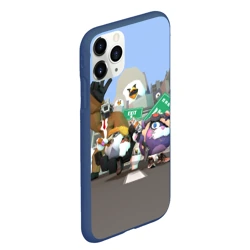 Чехол для iPhone 11 Pro Max матовый Chicken Gun Skibidi: Гарибальди и Мурка - фото 2