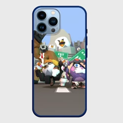 Чехол для iPhone 14 Pro Max Chicken Gun Skibidi: Гарибальди и Мурка