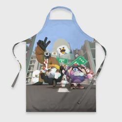 Фартук 3D Chicken Gun Skibidi: Гарибальди и Мурка