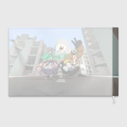 Флаг 3D Chicken Gun Skibidi: Гарибальди и Мурка - фото 2