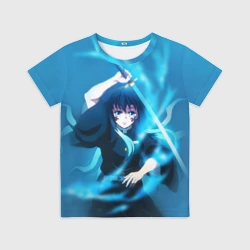 Детская футболка 3D Клинок рассекающий демонов: Токито