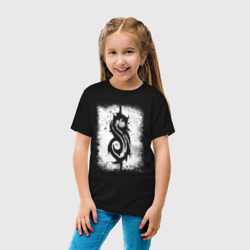 Детская футболка хлопок Slipknot logo - фото 2