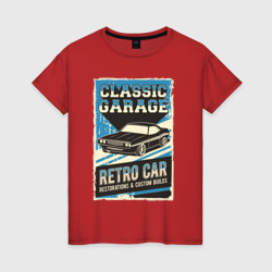 Женская футболка хлопок Classic garage