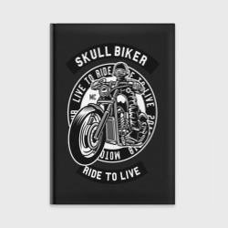 Ежедневник Skull biker - live to ride