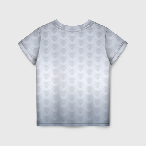 Детская футболка 3D с принтом Забавный крыс, вид сзади #1
