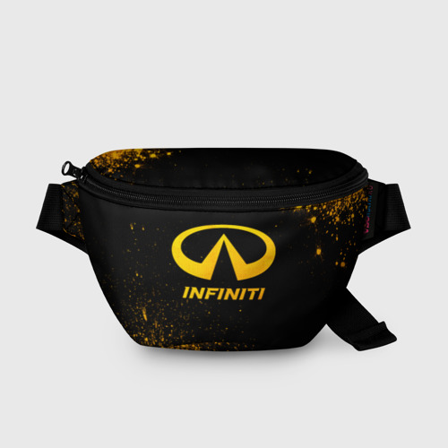 Поясная сумка 3D Infiniti - gold gradient