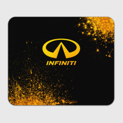 Прямоугольный коврик для мышки Infiniti - gold gradient