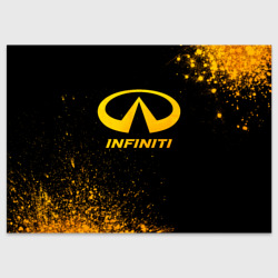 Поздравительная открытка Infiniti - gold gradient