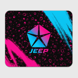 Прямоугольный коврик для мышки Jeep - neon gradient