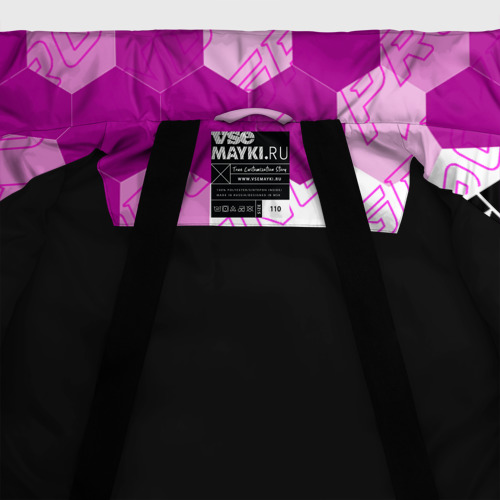 Зимняя куртка для девочек 3D The Division pro gaming: по-вертикали, цвет черный - фото 7