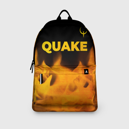 Рюкзак 3D Quake - gold gradient: символ сверху - фото 4