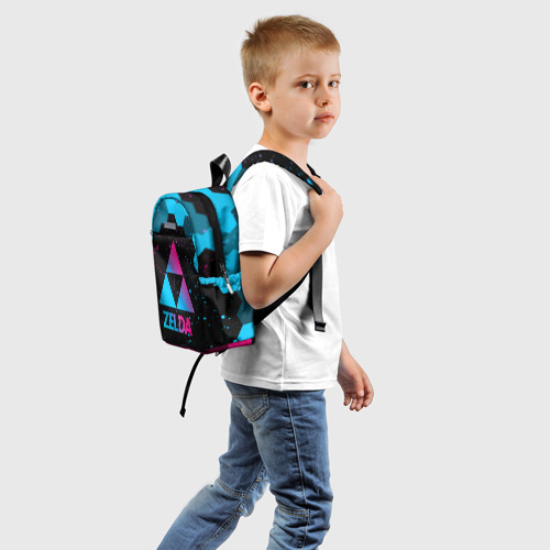 Детский рюкзак 3D Zelda - neon gradient - фото 2