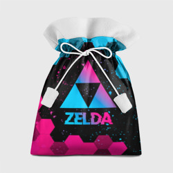 Подарочный 3D мешок Zelda - neon gradient