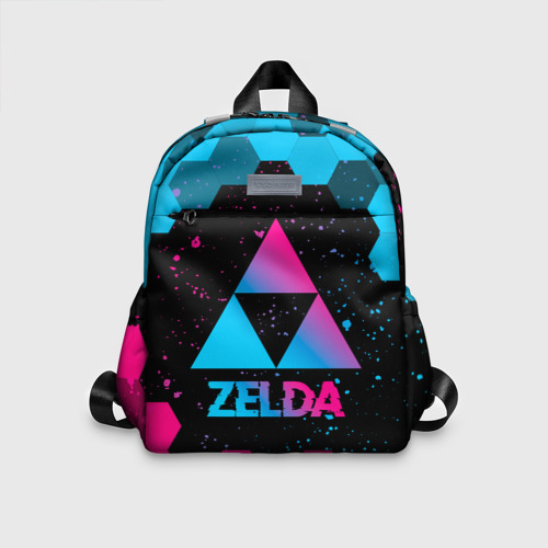 Детский рюкзак 3D Zelda - neon gradient