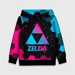 Детская толстовка 3D Zelda - neon gradient