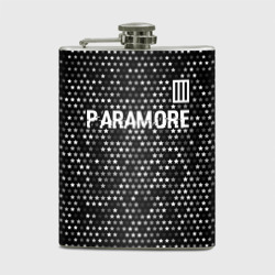 Фляга Paramore glitch на темном фоне: символ сверху