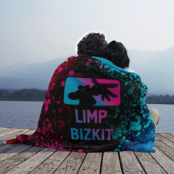 Плед 3D Limp Bizkit - neon gradient - фото 2