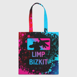 Шоппер 3D Limp Bizkit - neon gradient