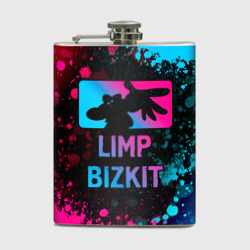 Фляга Limp Bizkit - neon gradient