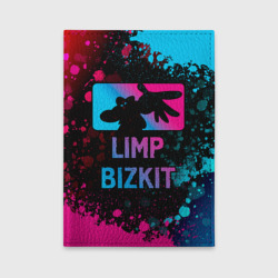 Обложка для автодокументов Limp Bizkit - neon gradient