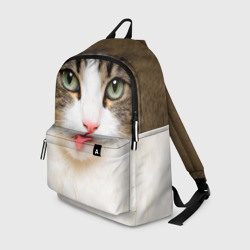 Рюкзак 3D Кошка показывает язык