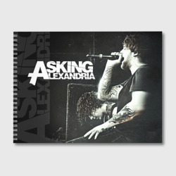 Альбом для рисования Asking Alexandria singer