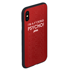 Чехол для iPhone XS Max матовый Asking Alexandria Psycho - фото 2