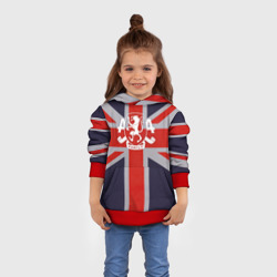 Детская толстовка 3D Asking Alexandria британский флаг - фото 2