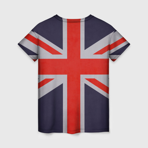 Женская футболка 3D Asking Alexandria британский флаг, цвет 3D печать - фото 2