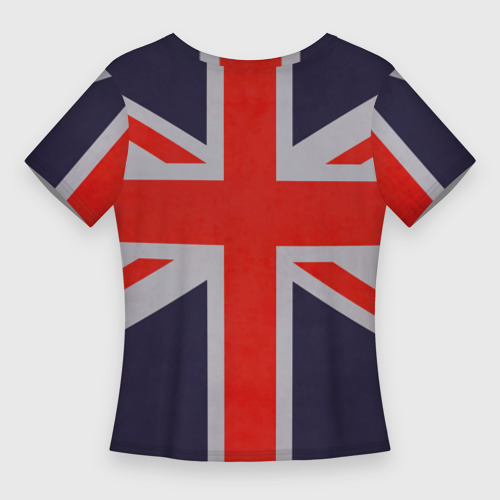 Женская футболка 3D Slim Asking Alexandria британский флаг, цвет 3D печать - фото 2