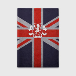 Обложка для автодокументов Asking Alexandria британский флаг