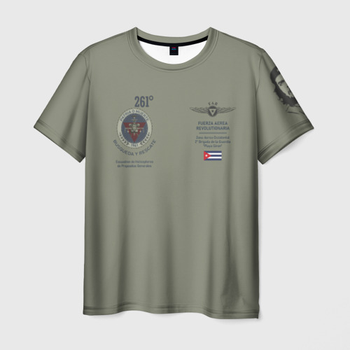 Мужская футболка 3D+ Che Guevara: ВВС Кубы, цвет 3D печать