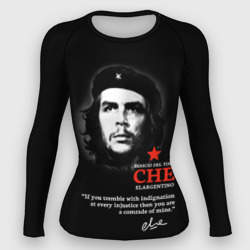 Женский рашгард 3D Che Guevara автограф