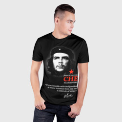 Мужская футболка 3D Slim Che Guevara автограф - фото 2