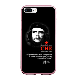 Чехол для iPhone 7Plus/8 Plus матовый Che Guevara автограф