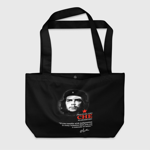 Пляжная сумка 3D Che Guevara автограф