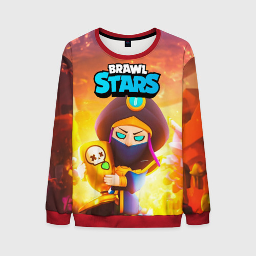 Мужской свитшот 3D Mortis пират Brawl Stars, цвет красный