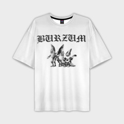 Мужская футболка oversize 3D Burzum Gnoms Edition