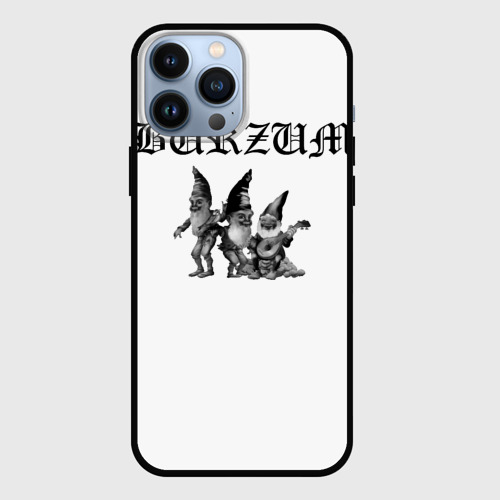 Чехол для iPhone 13 Pro Max с принтом Burzum Gnoms Edition, вид спереди #2