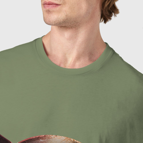 Мужская футболка хлопок Зверолюды Warhammer: Total War, цвет авокадо - фото 6