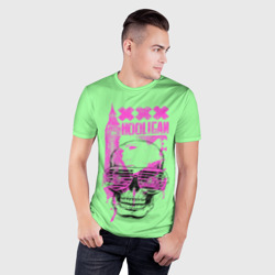 Мужская футболка 3D Slim Hooligan - skull - фото 2