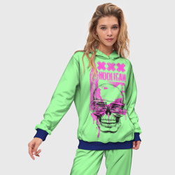 Женский костюм с толстовкой 3D Hooligan - skull - фото 2